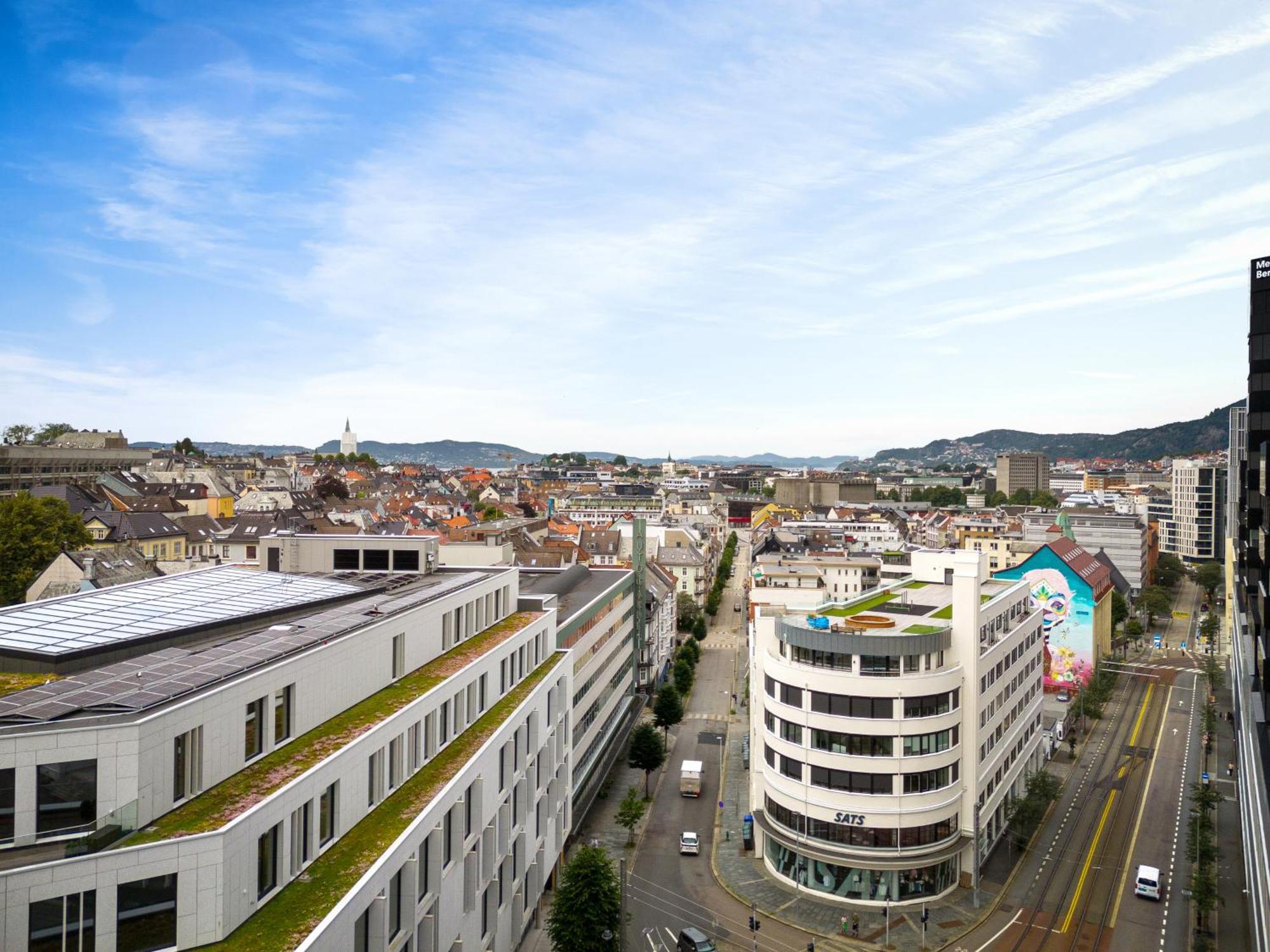 Stay L Urban - Spacious Apartment With Private Terrace Bergen Dış mekan fotoğraf